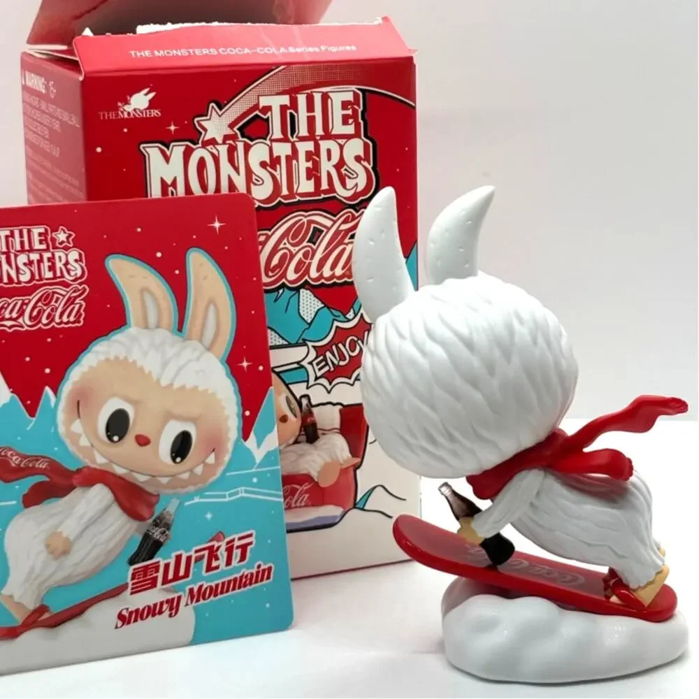 Authentic Pop Mart The Monsters Labubu X Coca-Cola, Snowy Mountain Figure - New